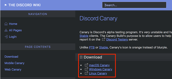 Discord canary for mac 10.10