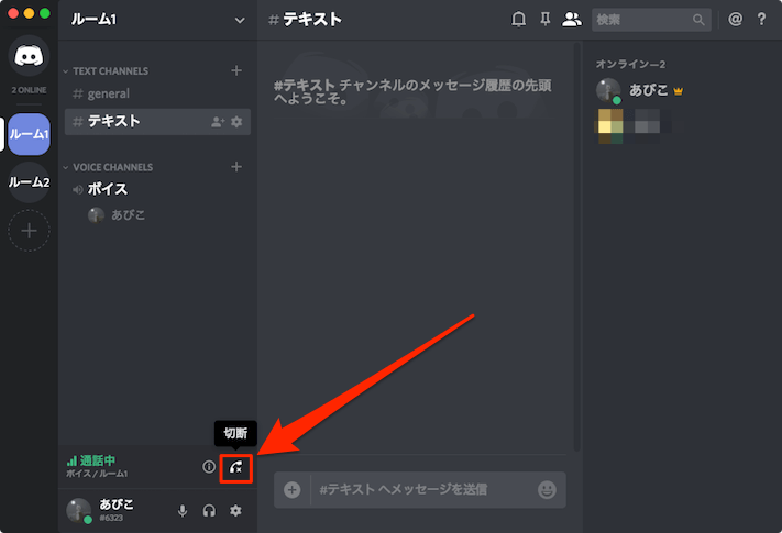 discord ボイスチャンネル 表示されない